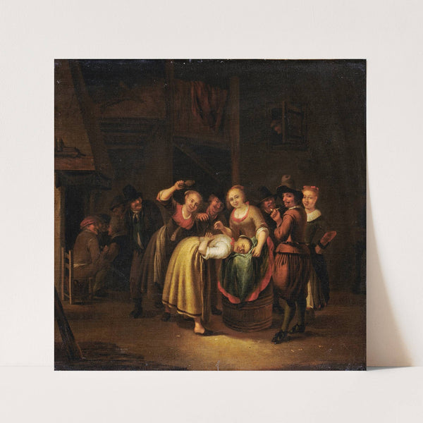 Slipper Game at an Inn by Gerrit Lundens