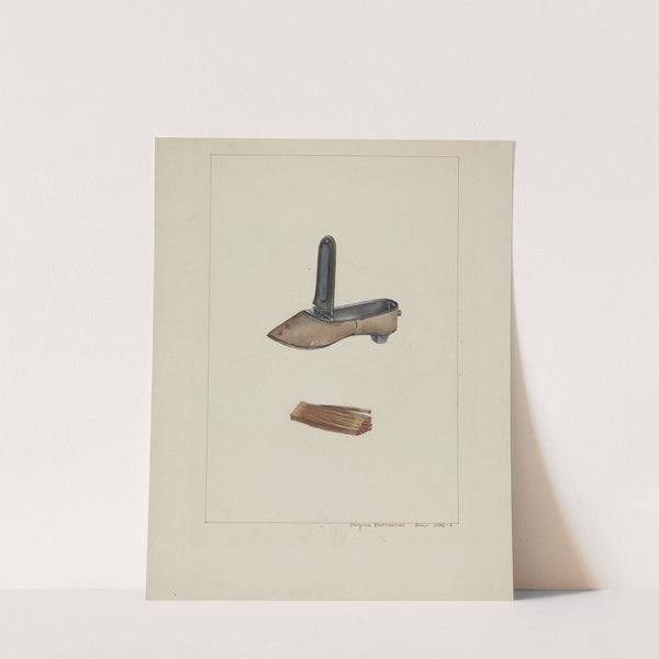 Slipper Match Box by Regina Henderer