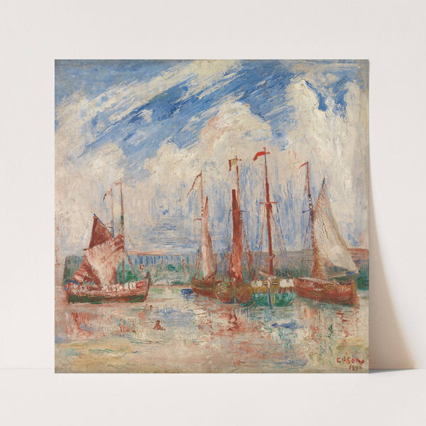 Sloops (1890) by James Ensor