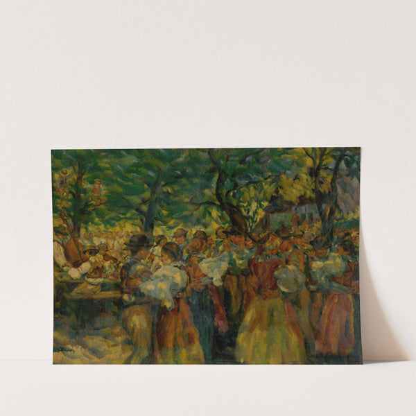 Slovak Feast by Gustáv Mallý