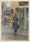 Slovakische Verkäuferin (1913)