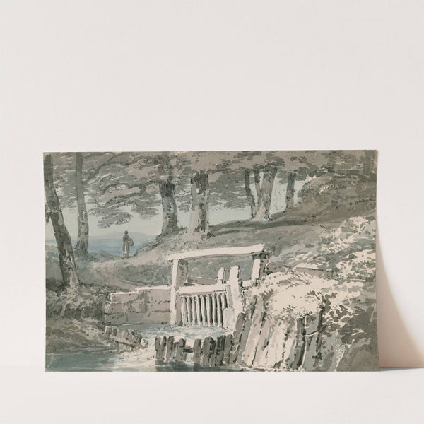 Sluice Gate, Netley Abbey, Hampshire by Joseph Mallord William Turner