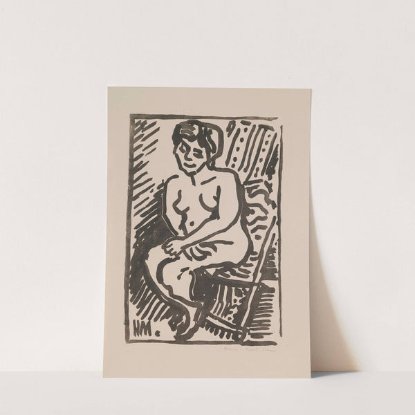 Small Black Woodcut (1906) by Henri Matisse