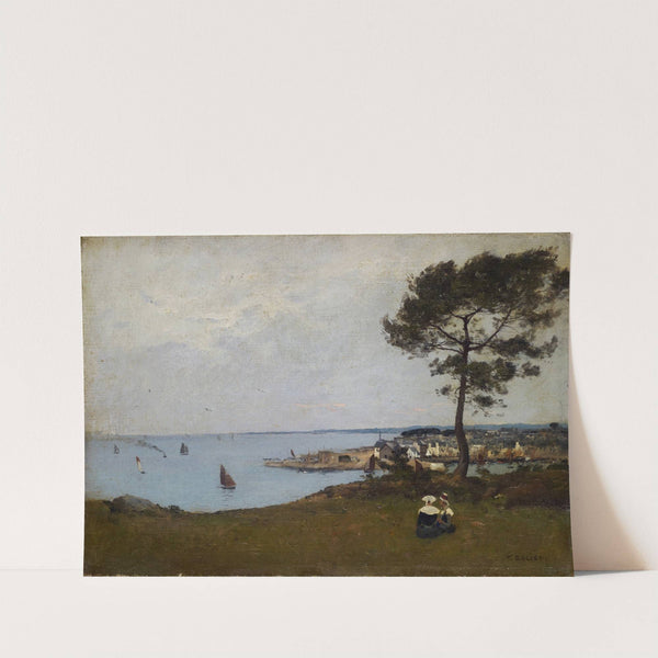 Small Breton Port by François Bocion