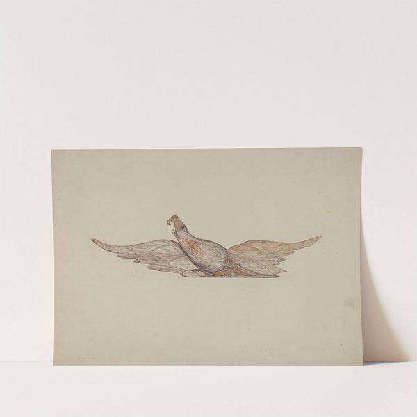 Small Carved Bellamy Eagle by Harriette Gale