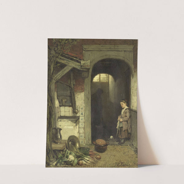 Small Courtyard by Jacob Maris