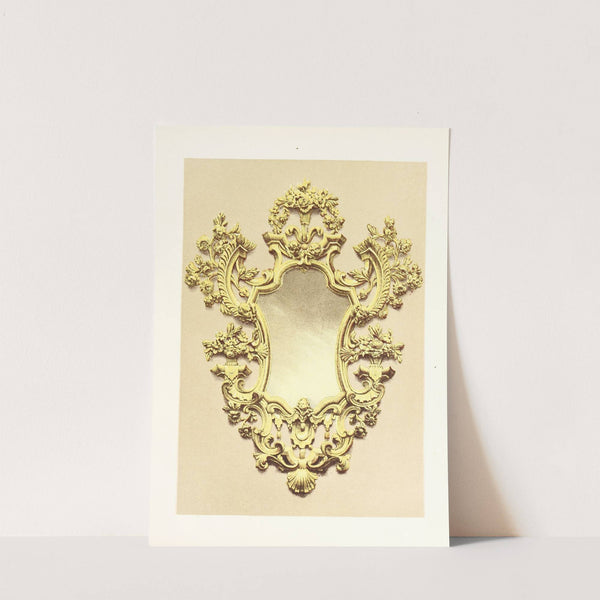 Small Mirror Frame, in Carved and Gilded Wood. Venetian by John Charles Robinson