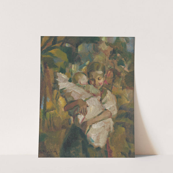 Small Nurse by Gustáv Mallý