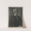 Small Portrait of Thomas Carlyle (1875) by Alphonse Legros