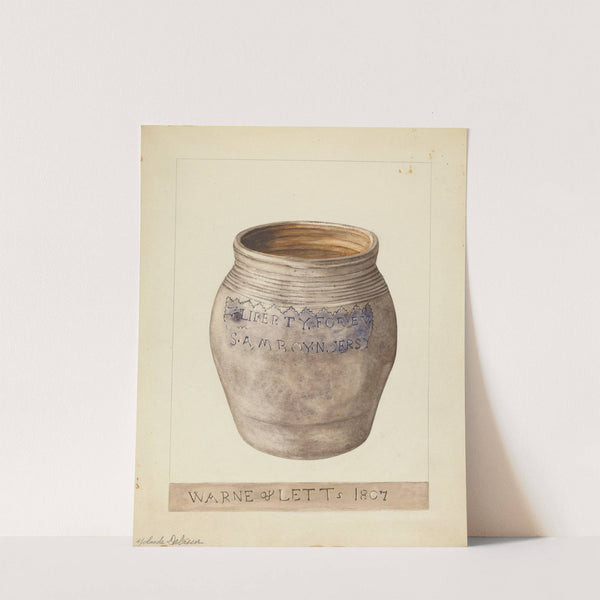Small Pot by Yolande Delasser