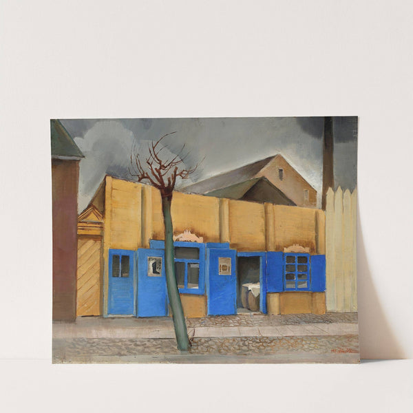 Small shops (1932) by Michał Rouba