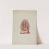 Small Statue of Guadalupe Cut in Stone by Majel G. Claflin