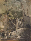 Small Waterfall in Forest