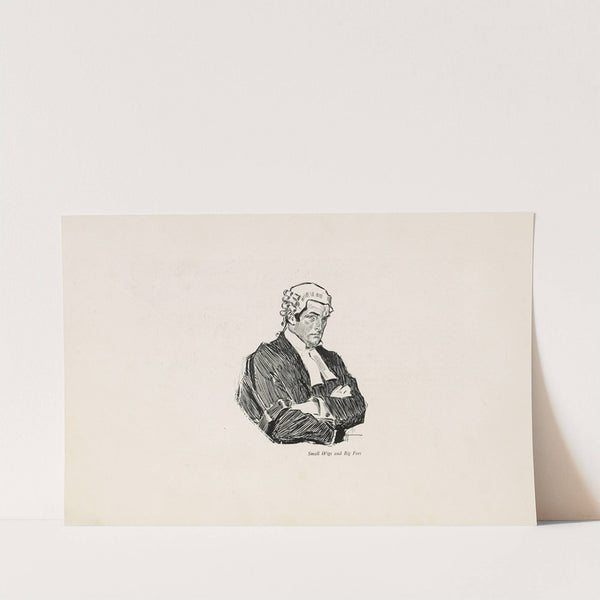 Small Wigs and Big Fees (1897) by Charles Dana Gibson