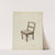Small Wooden Chair by Majel G. Claflin