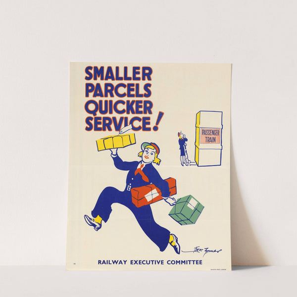 Smaller Parcels Quicker Service! by Bert Thomas