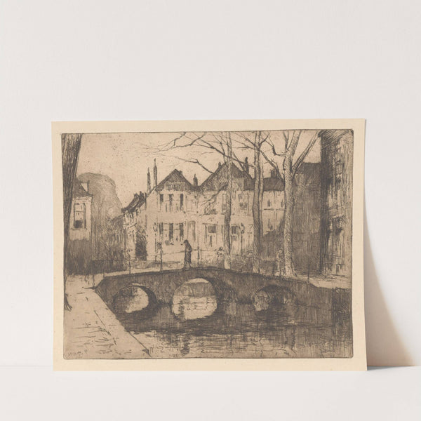 Smidswater in Den Haag (1888-1934) by Willem Adrianus Grondhout