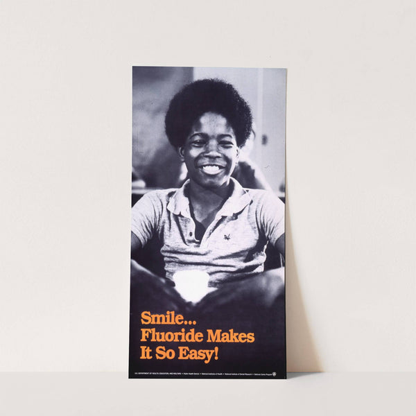 Smile, fluroide makes it so easy by National Caries Program