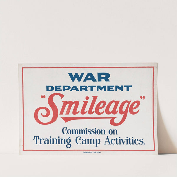 Smileage (1917) by Ed. Usoskin, Inc