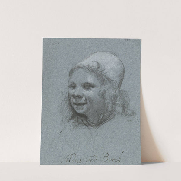 Smiling Self-portrait, from the Side by Moses ter Borch