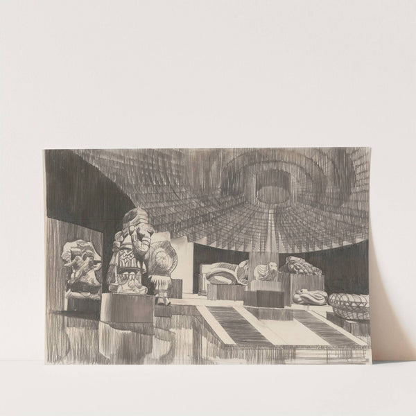 Smithsonian, Museum of History and Technology, Washington, D.C., Terrace structures (canopies) (1965) by Victor Alfred Lundy