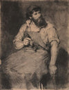 Smithy, study for ‘Das Gericht’ (c.1883)