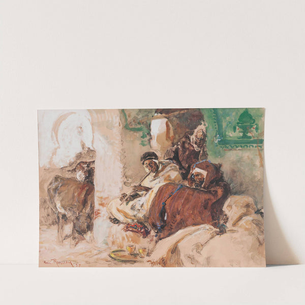 Smokers Resting by Henri Émilien Rousseau