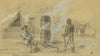 Smoking bacon–Army teamsters at hdqters, Brandy Station