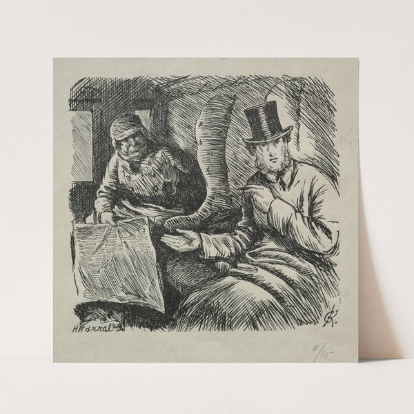 Smoking Strictly Prohibited (1868) by Charles Samuel Keene