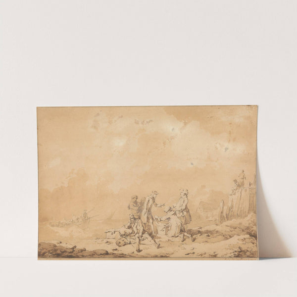 Smugglers by Philip James de Loutherbourg