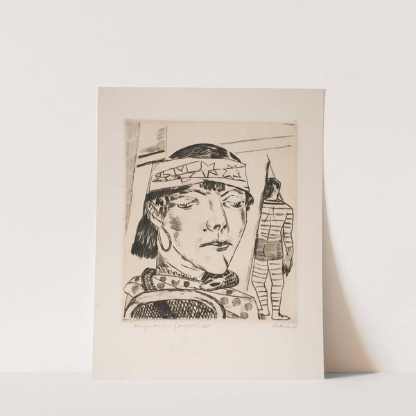 Snake Lady (1921) by Max Beckmann