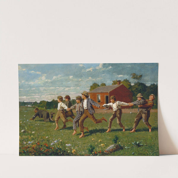 Snap the Whip by Winslow Homer