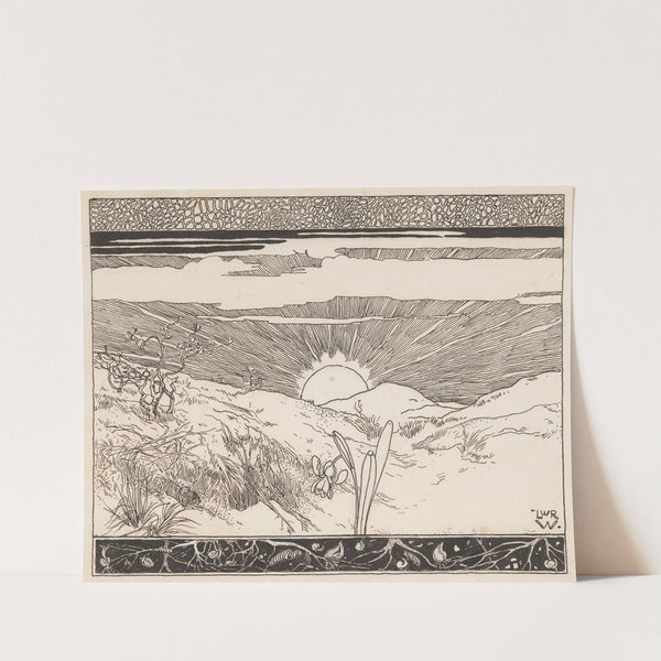 Sneeuwklokje by Willem Wenckebach