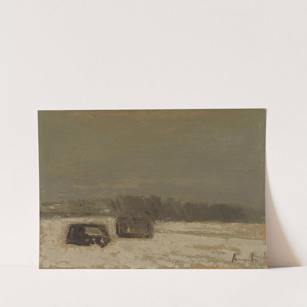Sneeuwlandschap (1947-1949) by Constant Permeke