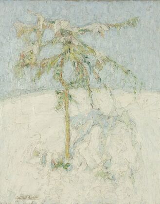 Sneeuwlandschap in de Ardennen (1909)