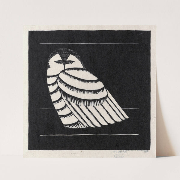 Sneeuwuil (1927) by Samuel Jessurun de Mesquita