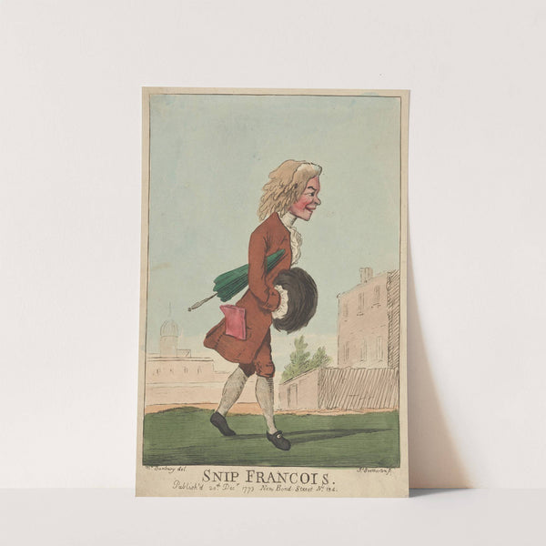 Snip Francois. (1773) by Henry William Bunbury