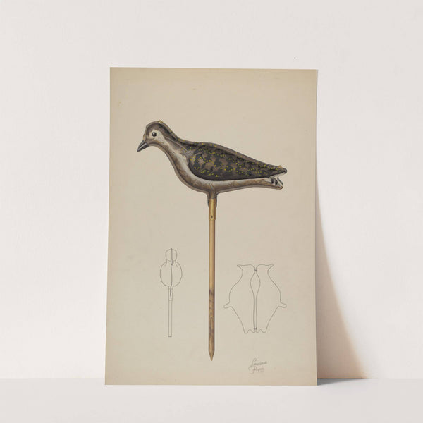 Snipe Decoy by Lawrence Flynn