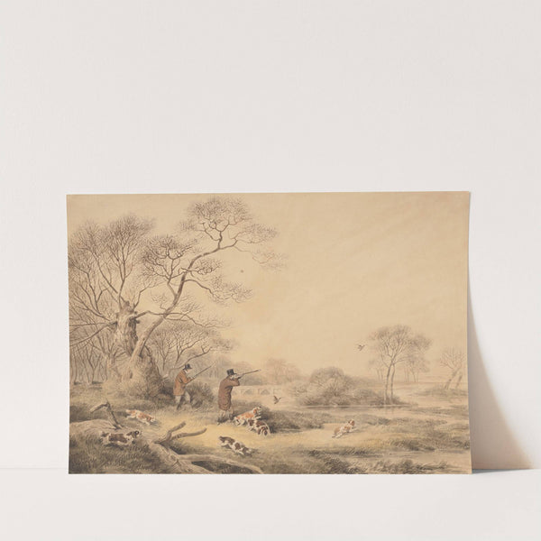 Snipe Shooting. by Samuel Howitt