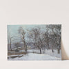 Snow at Louveciennes (c. 1870) by Camille Pissarro