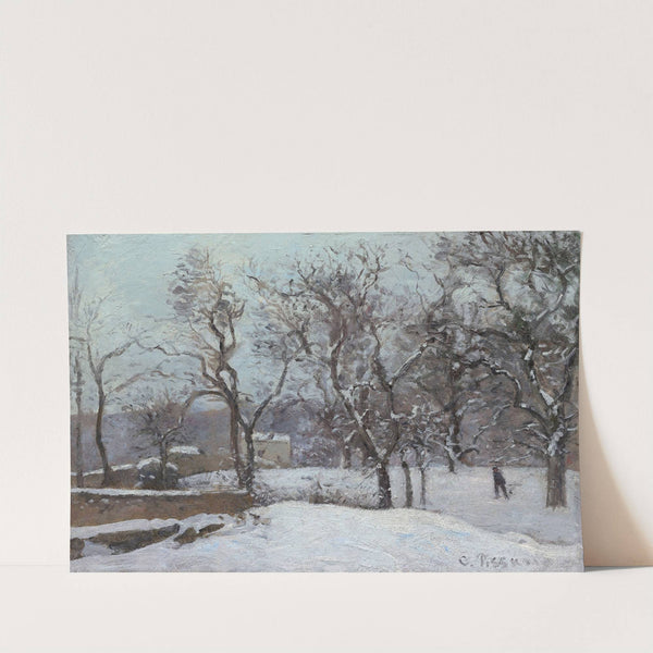 Snow at Louveciennes (c. 1870) by Camille Pissarro