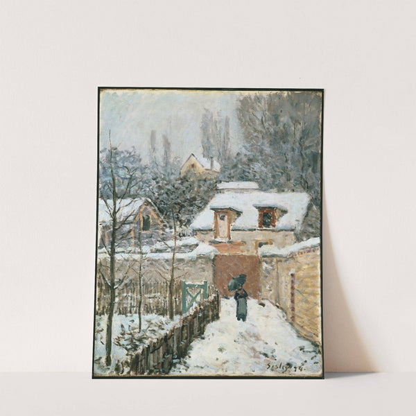 Snow at Louveciennes (1874) by Alfred Sisley