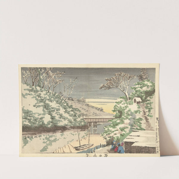 Snow At Ochanomizu by Kobayashi Kiyochika