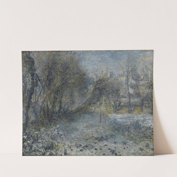 Snow-covered Landscape by Pierre-Auguste Renoir
