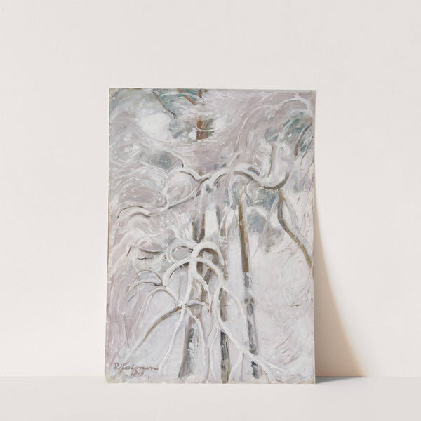 Snow-decked Pine by Pekka Halonen