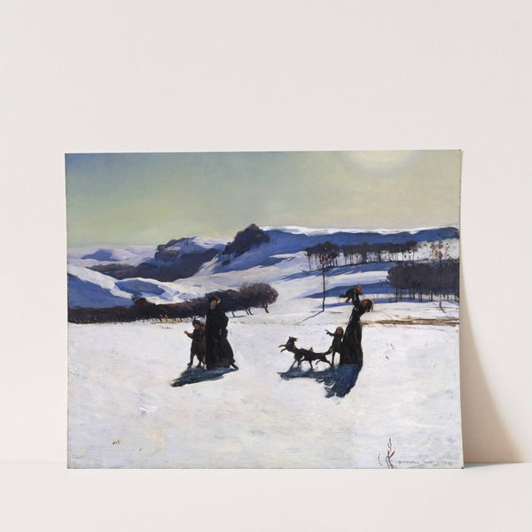 Snow Fields (Winter in the Berkshires) by Rockwell Kent