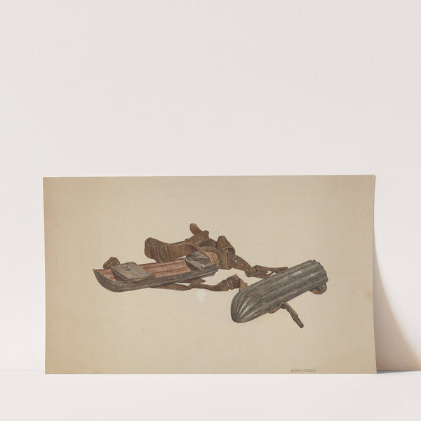 Snow Skates (c. 1940) by Raymond Neumann