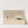 Snow Storm in Vermont (1800s) by Mary Altha Nims