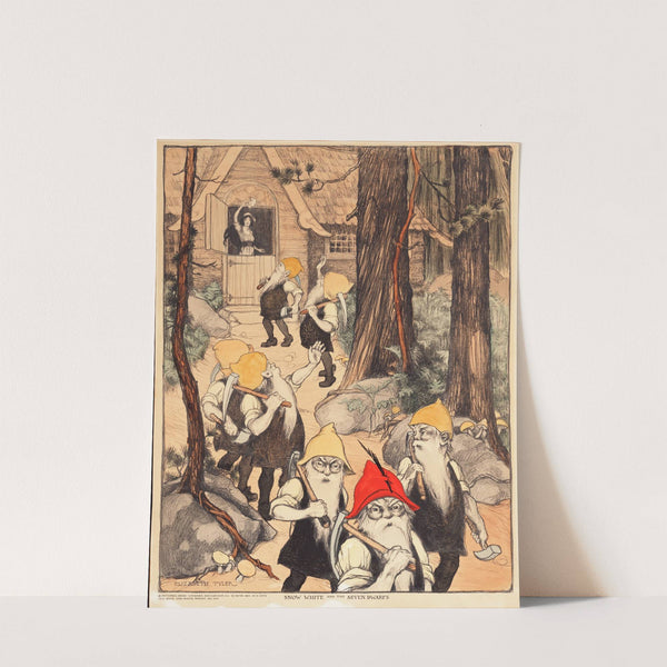 Snow White And The Seven Dwarfs by Elizabeth Tyler Wolcott