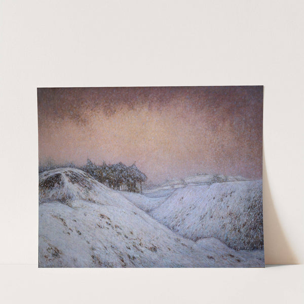 Snowfall by Karl Nordström